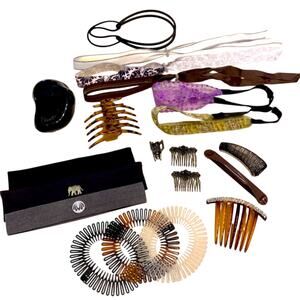 21 piece hair styling tools for Up dos $125 retail